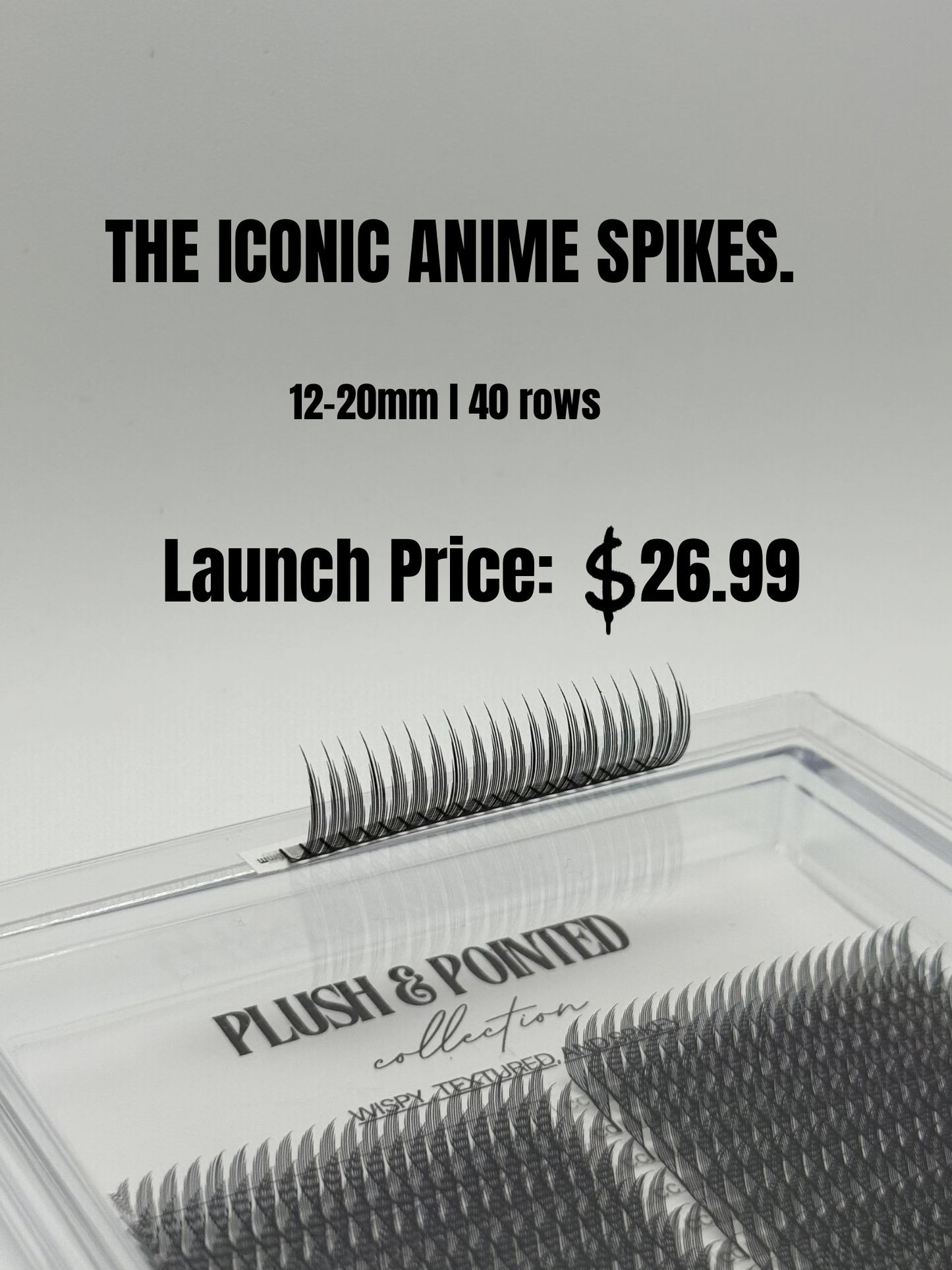 Plush & Pointed™: ICON Spikes – 40 Row Pro Tray